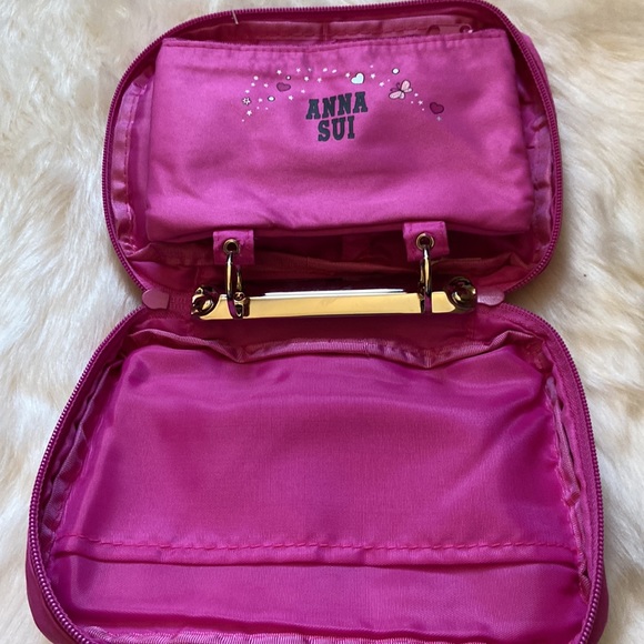 🆕 Anna Sui secret wish magic romance travel makeup bag - Picture 6 of 6
